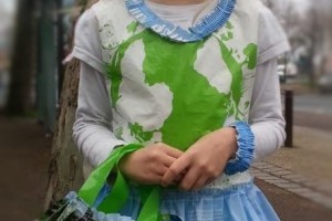 robe écologique recyclage sac en plastique
